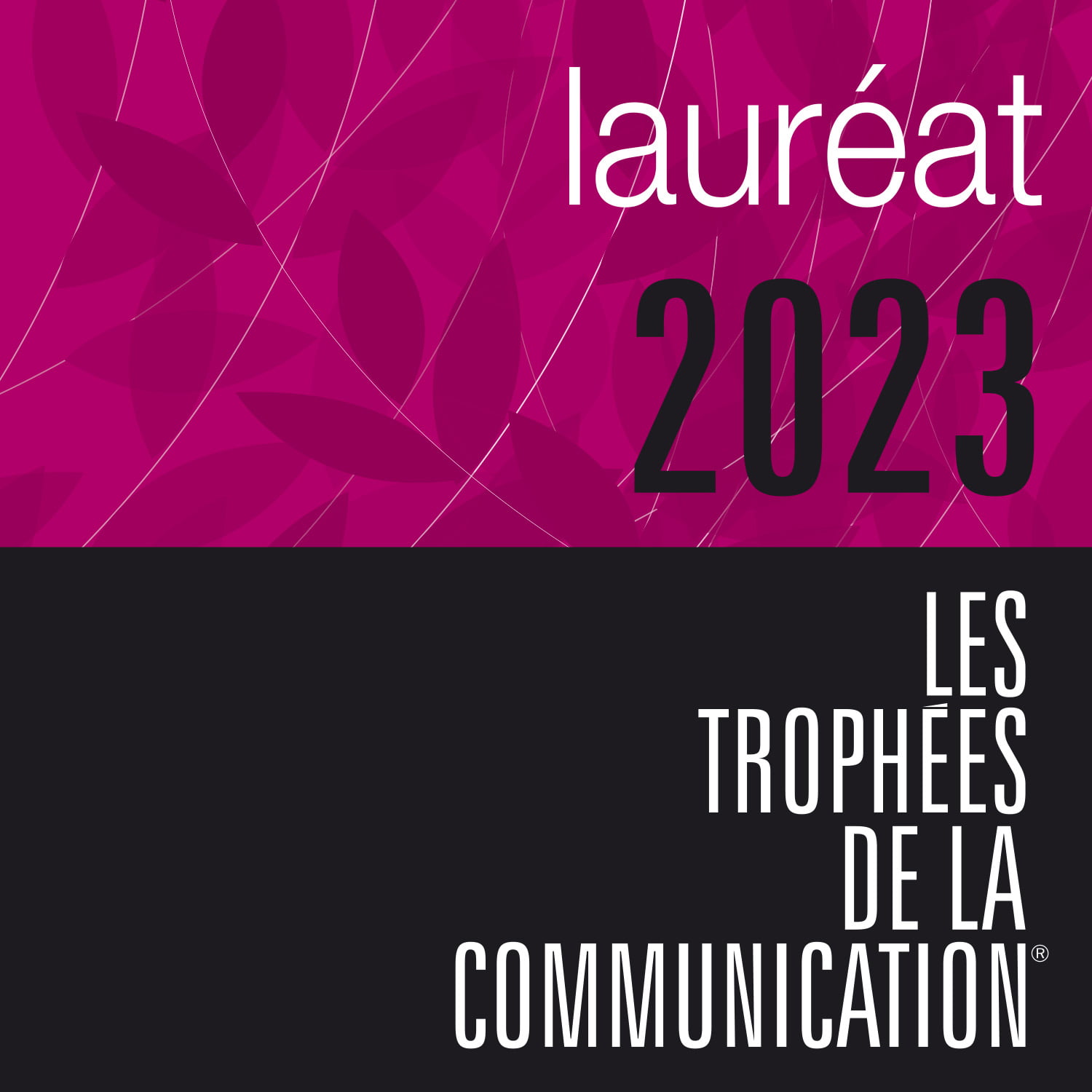 Lauréat 2023 - Les trophées de la communication